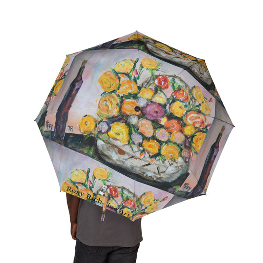 Umbrella- Basket of Yellow Ranunculas