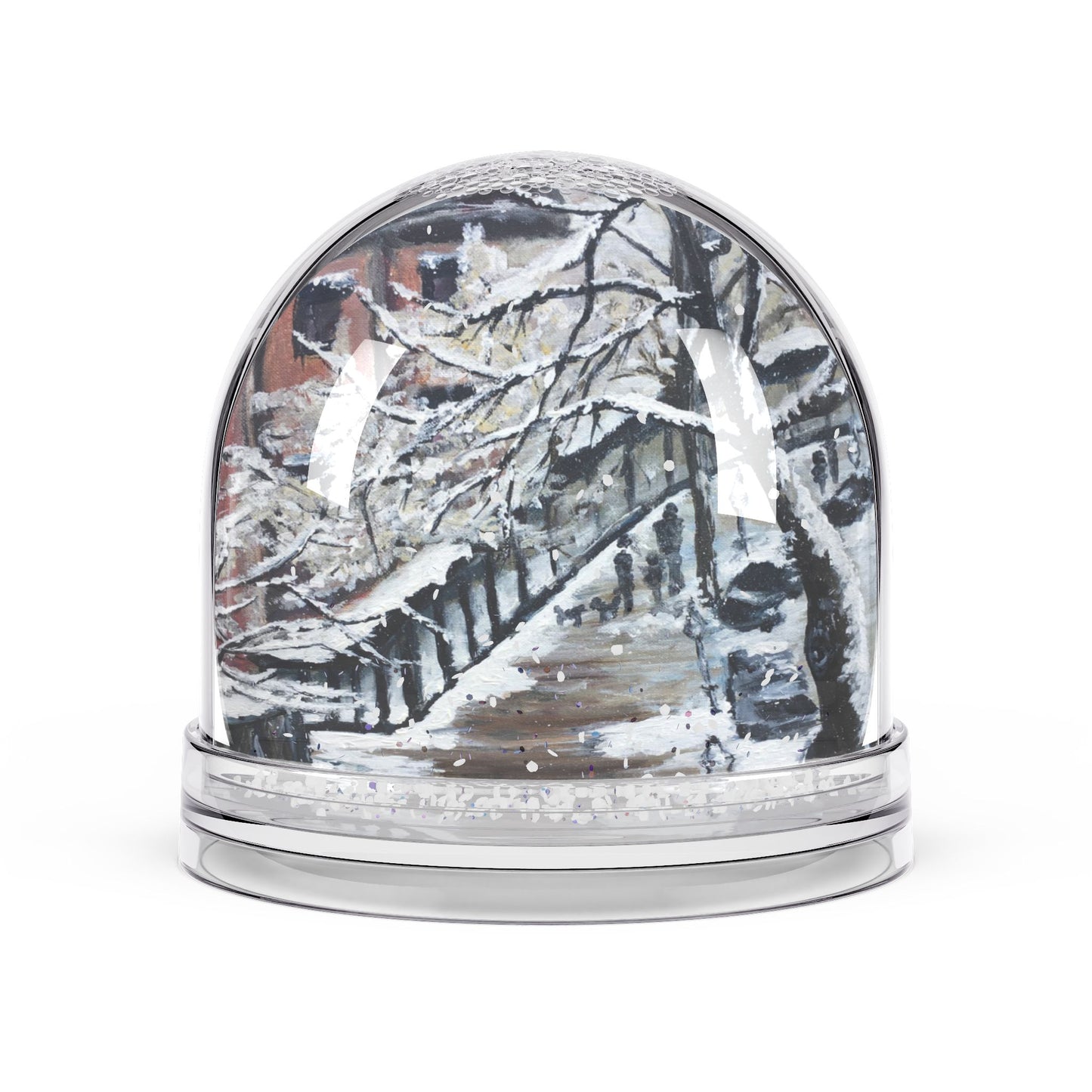 Snow Globe - Snow Morning-Boston