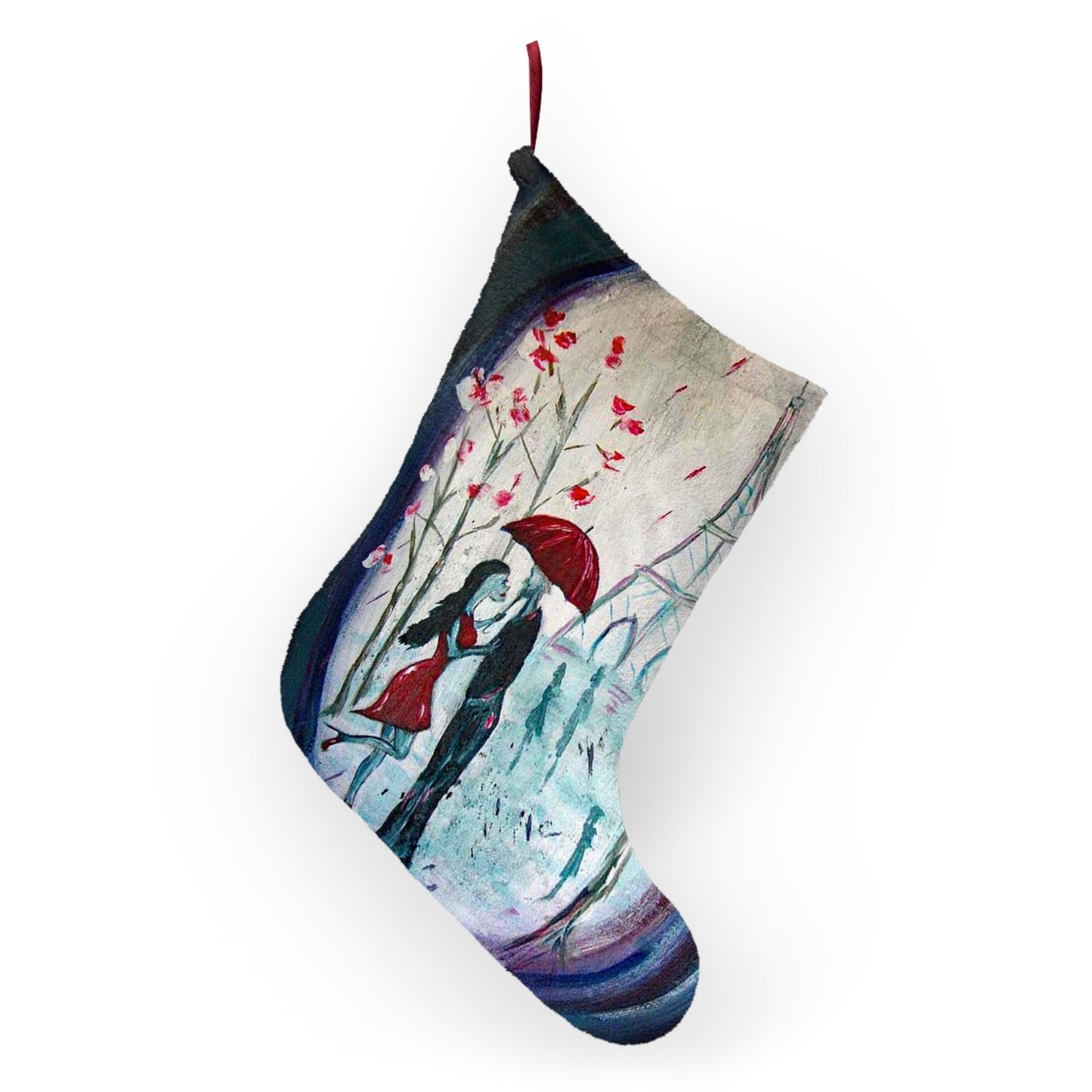 I only have eyes for you Paris Christmas Stocking