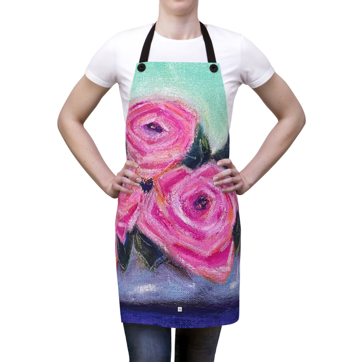 Apron Roses Tin Full of Roses Apron – Roxy Rich Fine Art