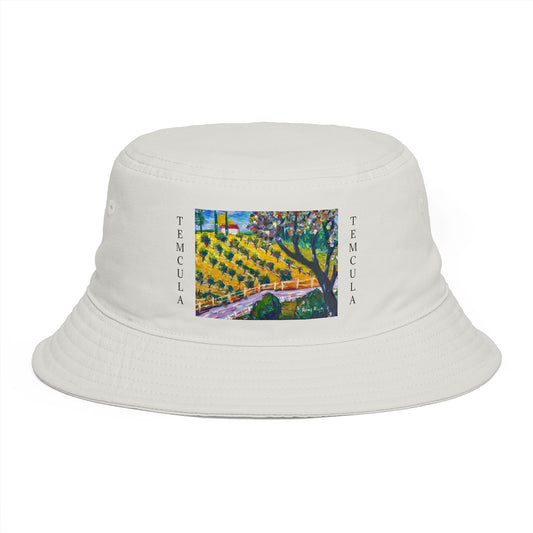 Roxy Rich Fine Art  Rancho California Road TEMECULA - Bucket Hat — Stylish Durable Travel Hat