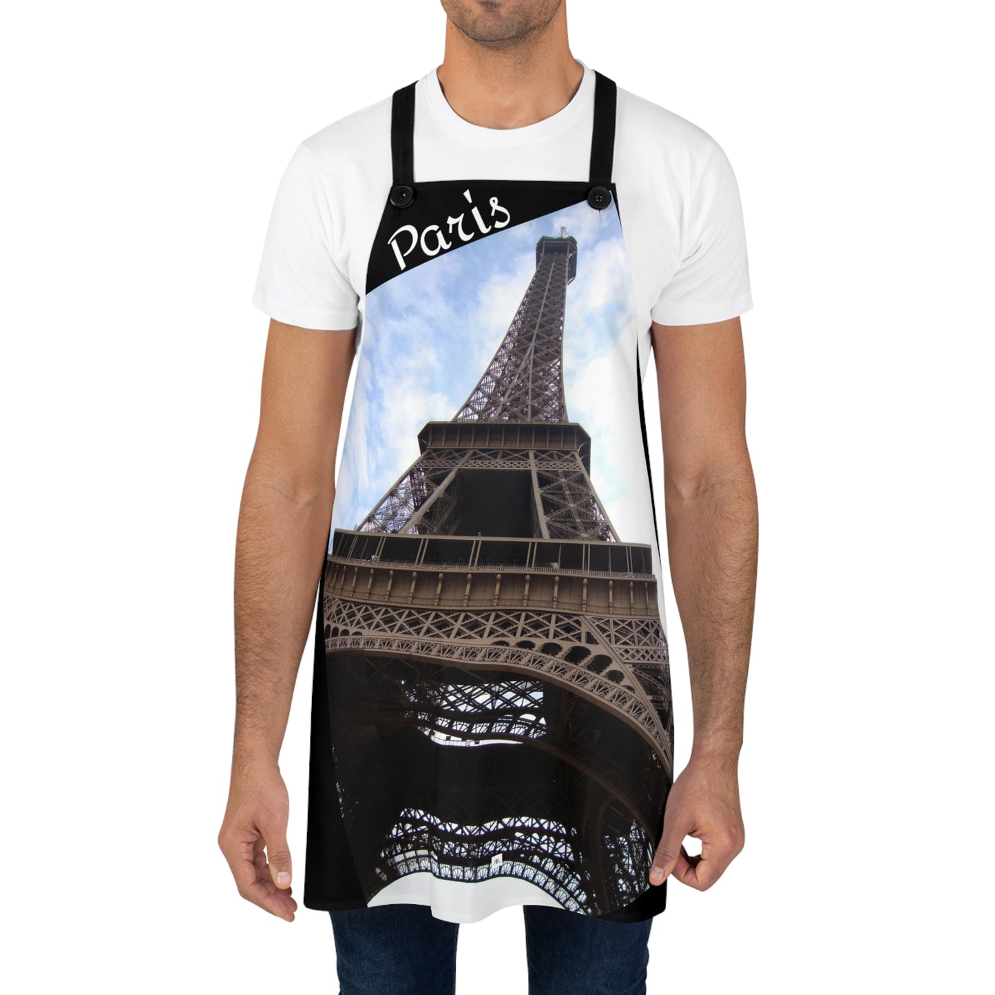 Paris Eiffel Tower Photo Apron