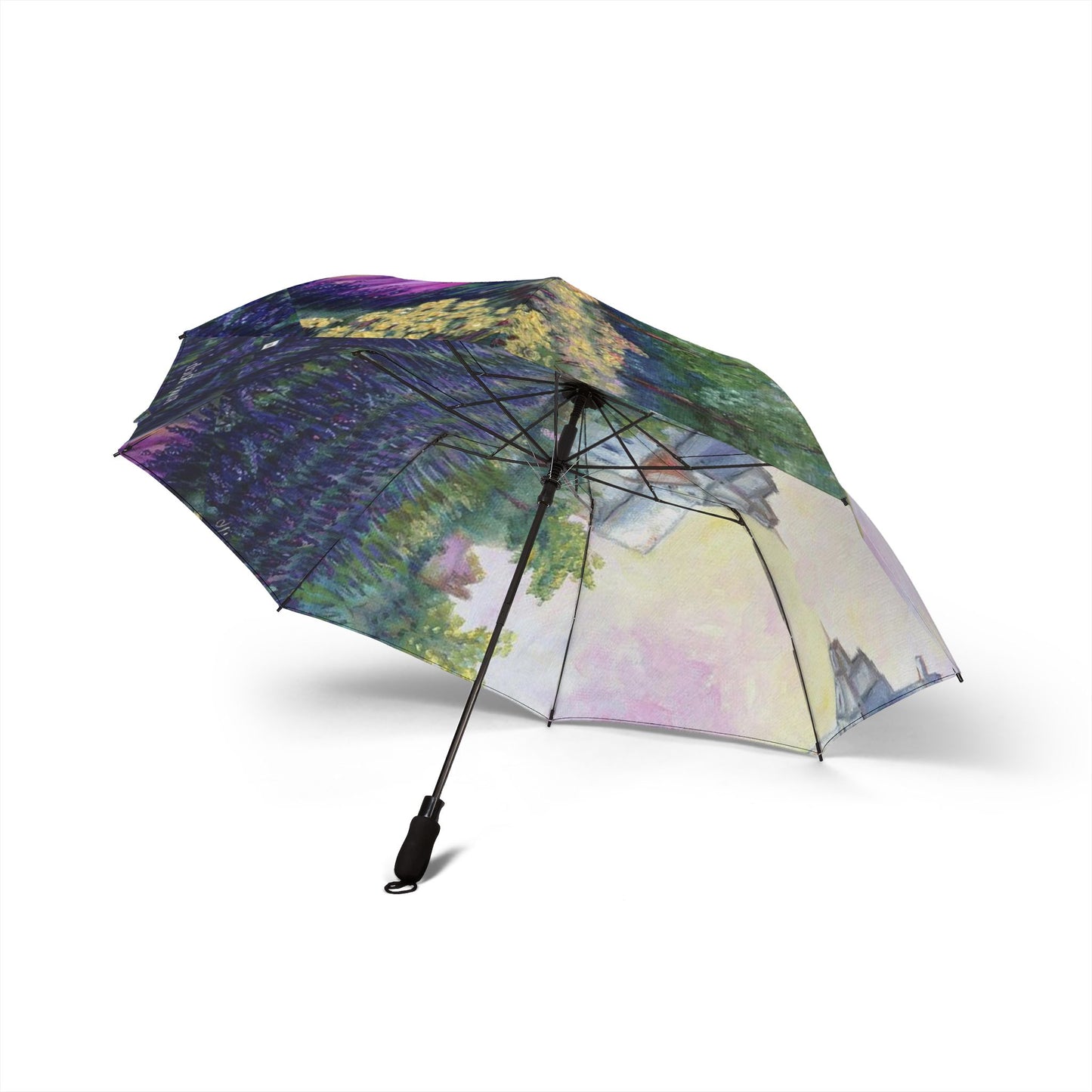 Umbrella-  Girl in a Lavender Field