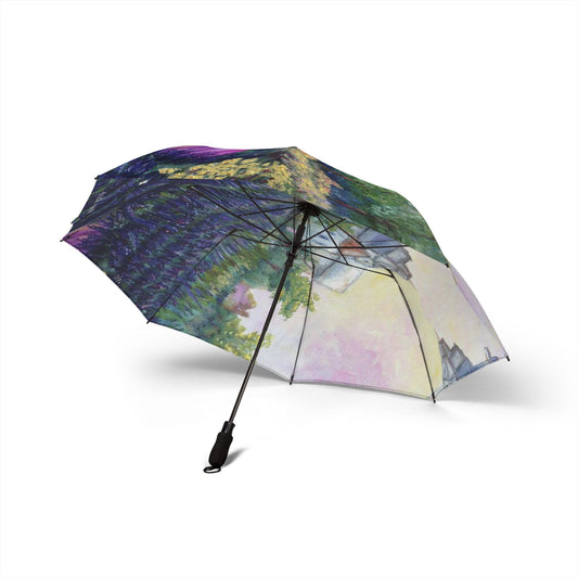 Umbrella-  Girl in a Lavender Field