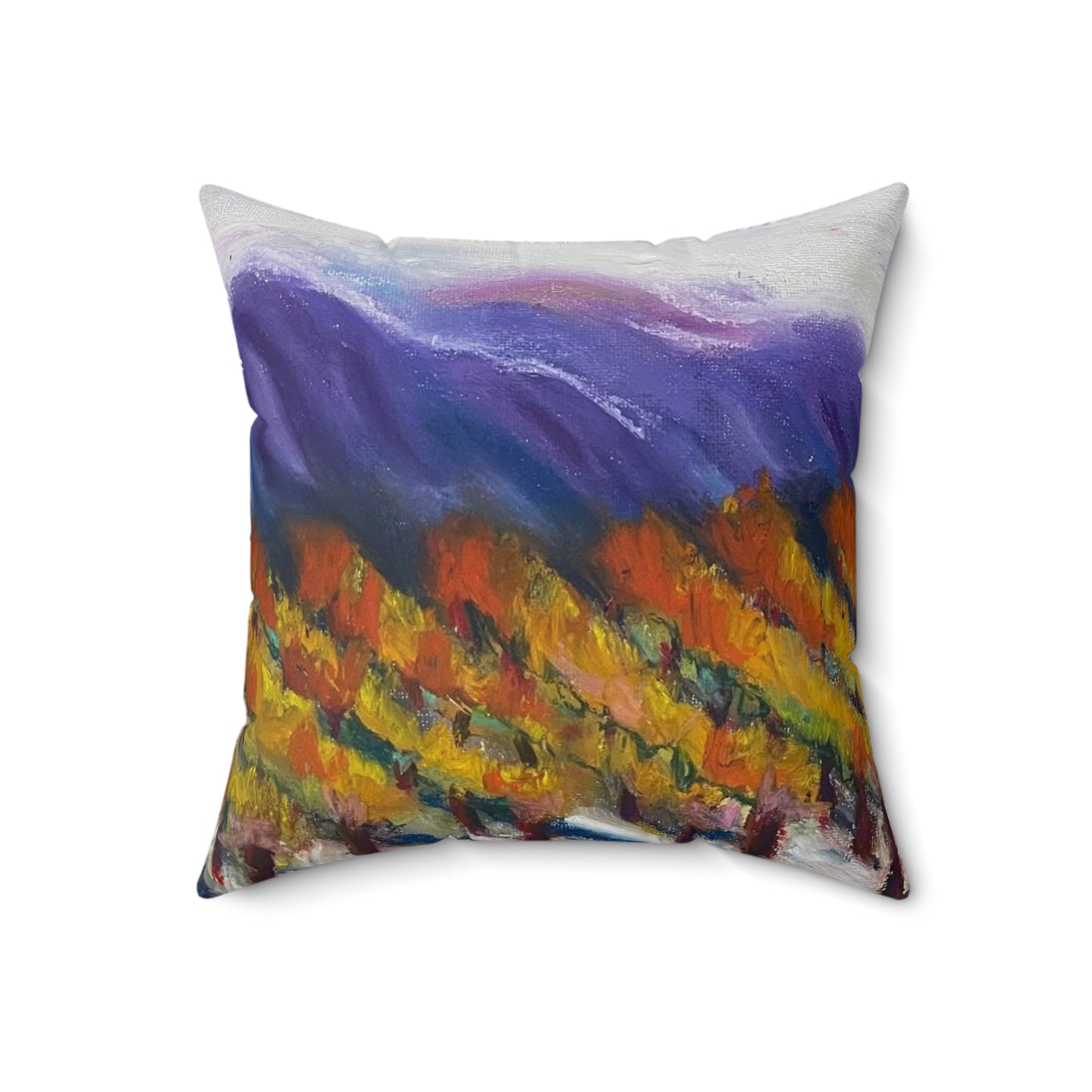 Misty Vines Indoor Spun Polyester Square Pillow