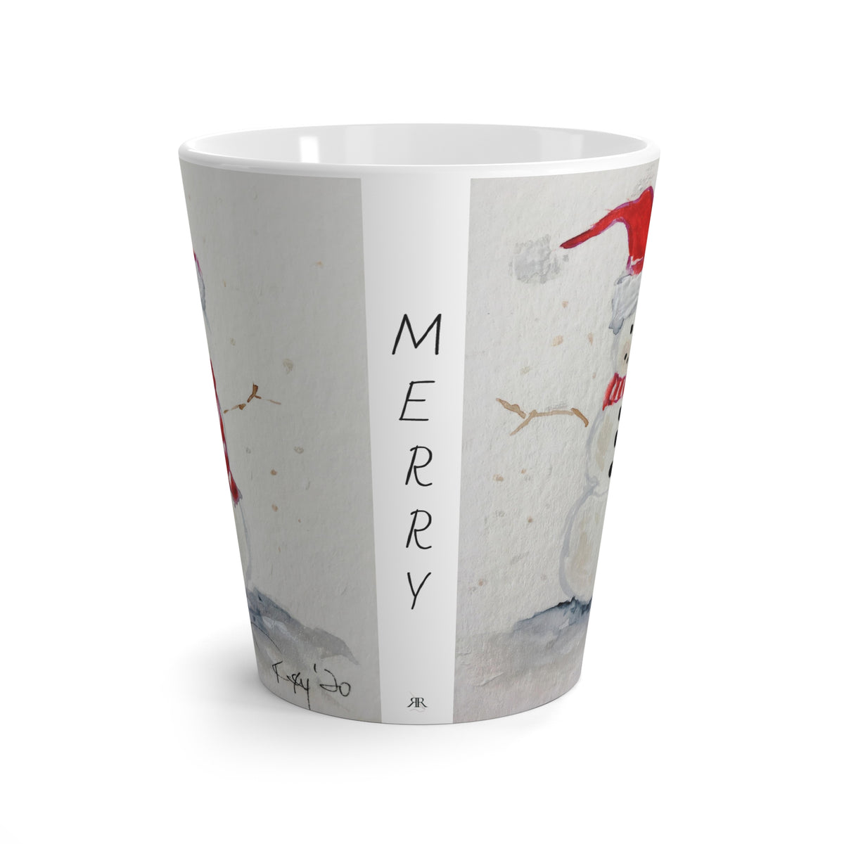 Mug - Merry Snowman-Made in and Ships from USA