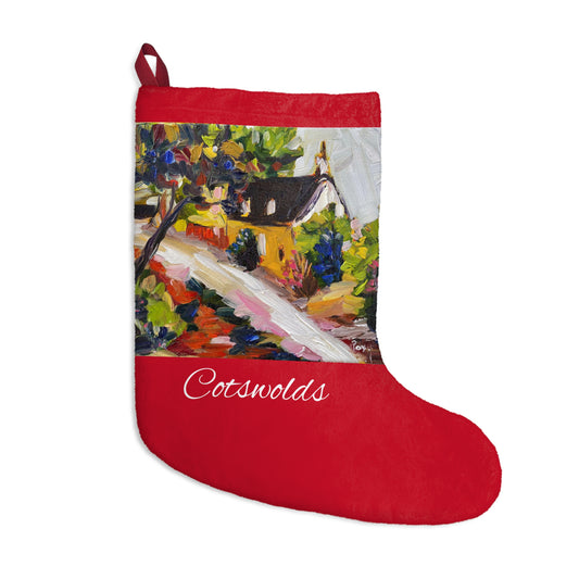 Snowshill Cotswolds Christmas Stocking