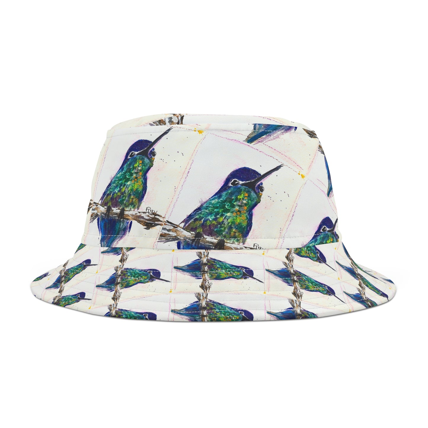 Buff Bellied Hummingbird Bucket Hat