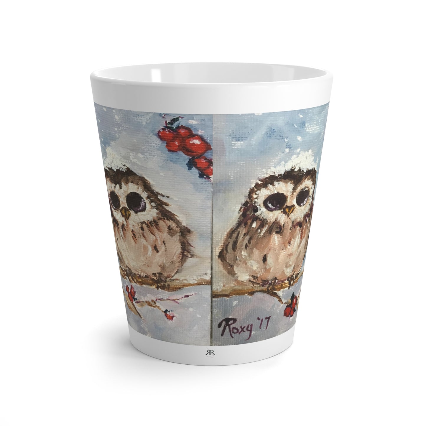 Mug - Adorable Baby Owls in Snow-Made in and Ships from USA