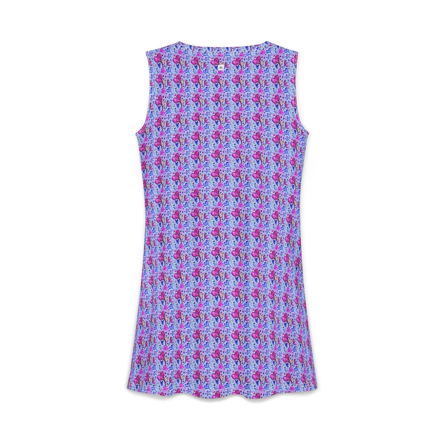 Women's Casual Dress — Light & Comfortable -Floating Hearts Parade