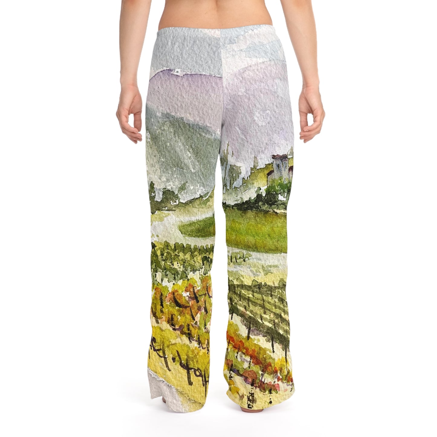 Pajama Pants - Road Down from the Villa at GBV- Women's Pajama Pants