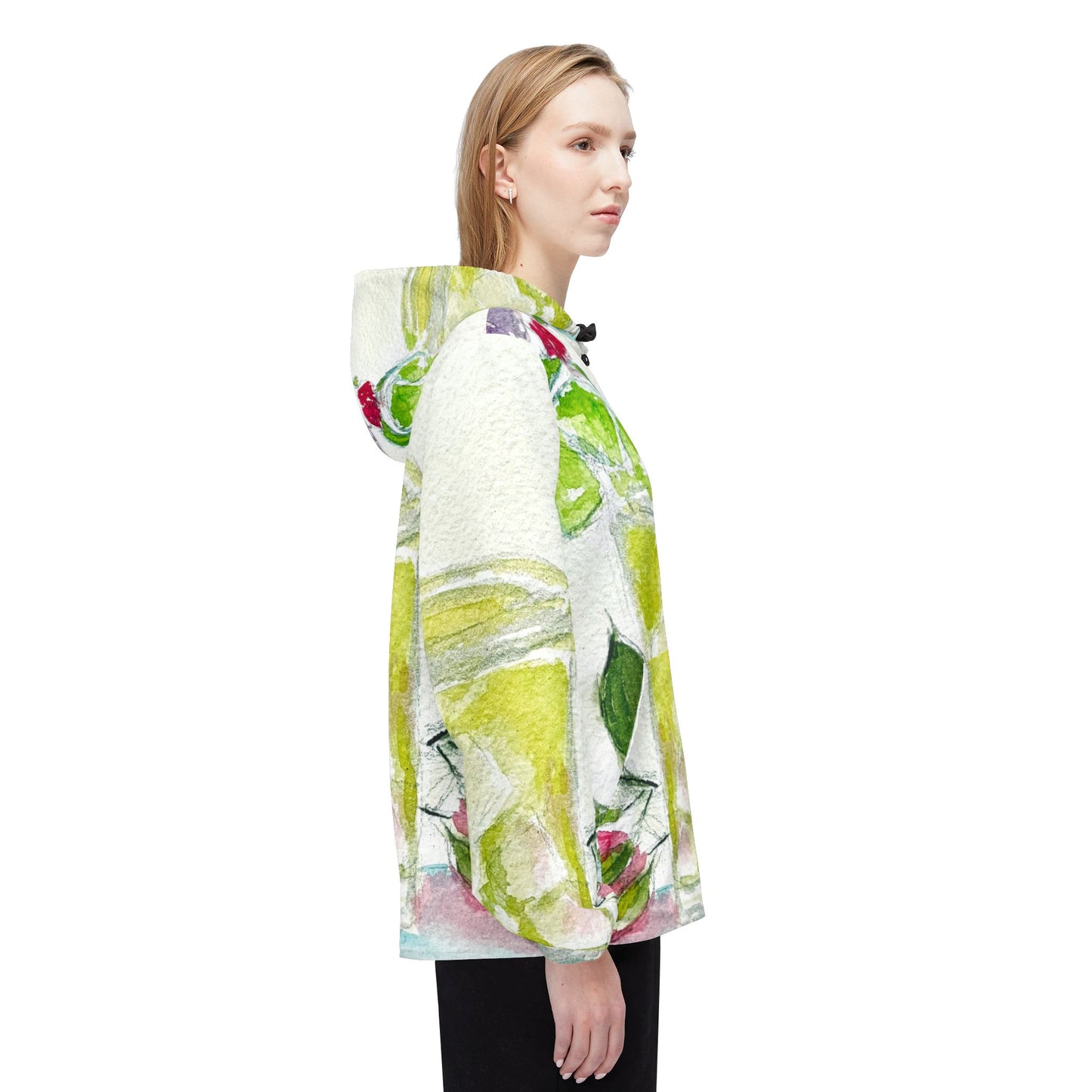 Lightweight Windbreaker Jacket — Margarita and Roses