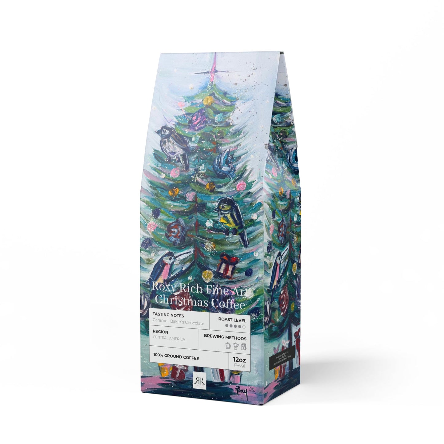 Festive Feathers Christmas Coffee- (Medium-Dark Roast)