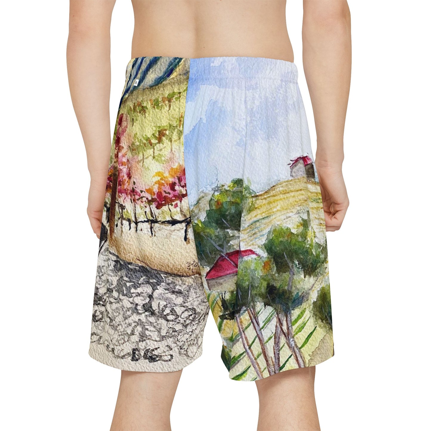 Men’s Sports Shorts - Patio View at GBV