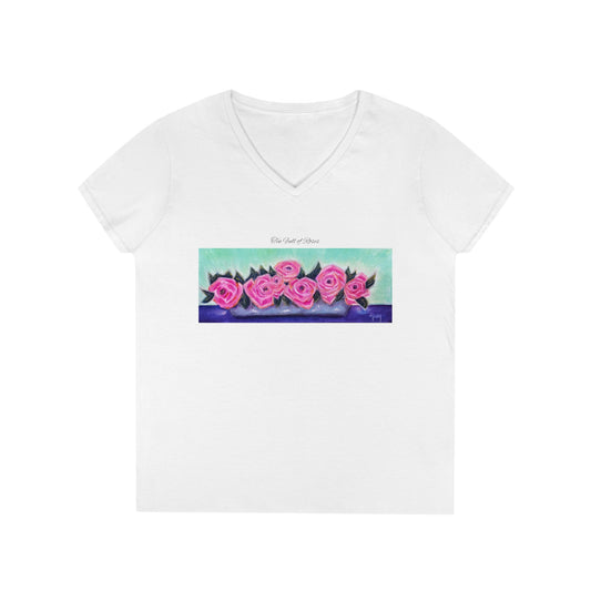Camiseta de tirantes Mujer Lata llena de rosas