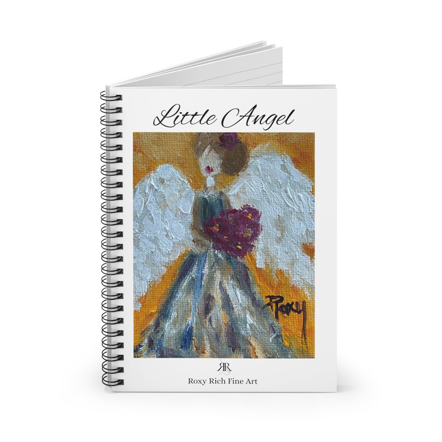 Little Angel "Mourning Angel" Spiral Notebook