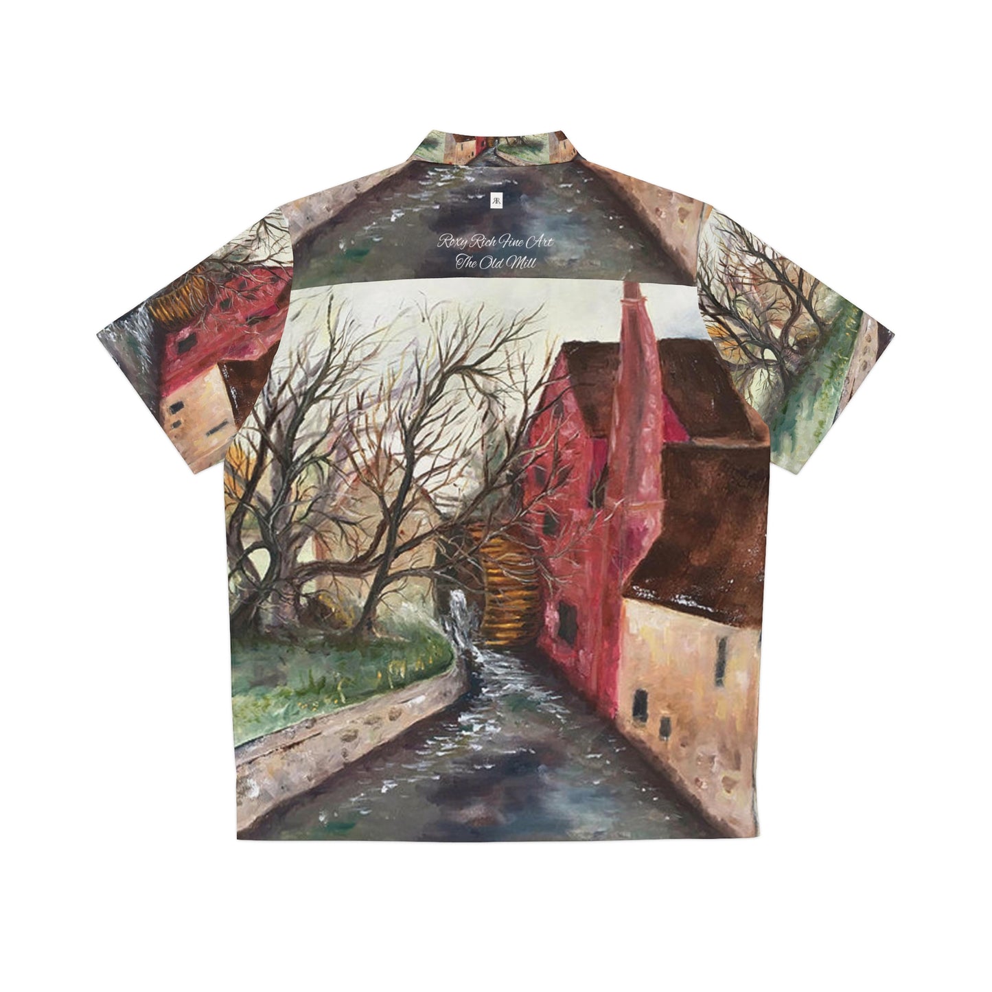 The Old Mill (Lower Slaughter-Cotswolds) Men's Hawaiian Shirt