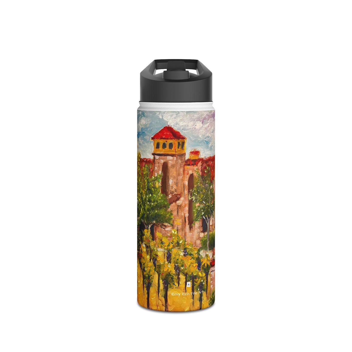 Lorimar in Autumn Temecula Stainless Steel Water Bottle, Standard Lid