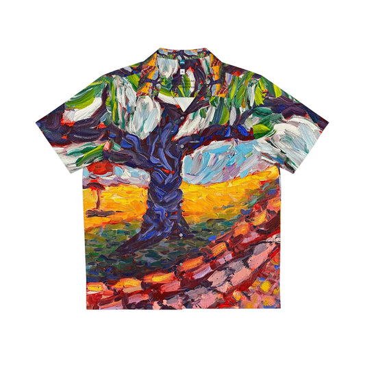 Anchor Tree; Lorenzi Estate  Men's Hawaiian Shirt