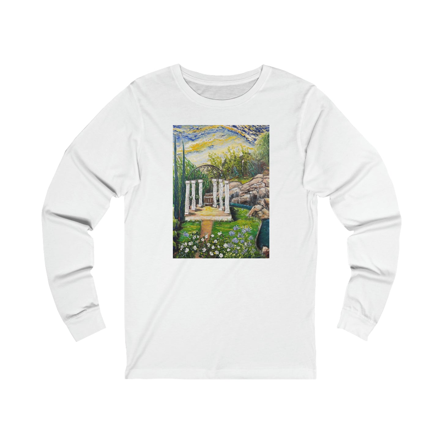 The Pergola at GBV Unisex Jersey Long Sleeve Tee