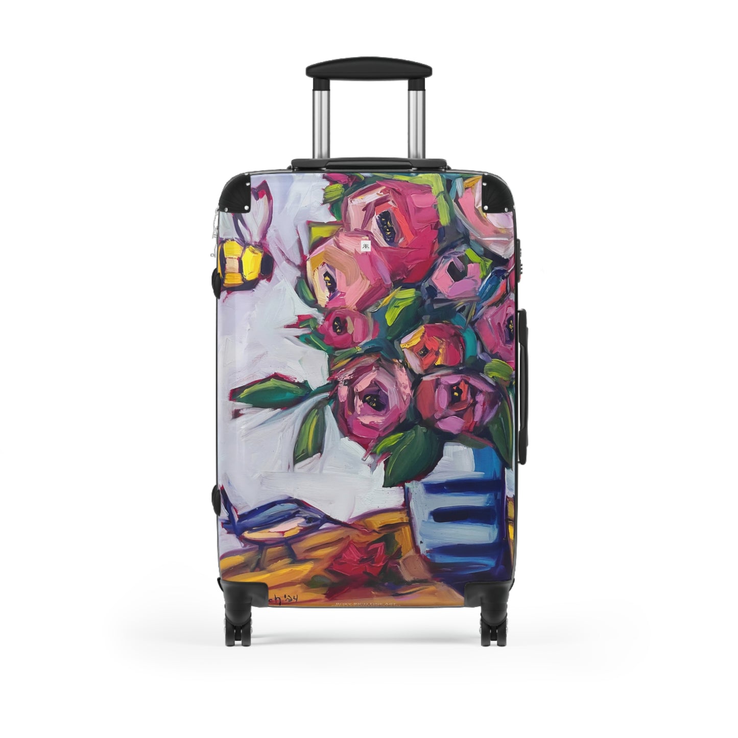 Bee Blooms Carry on Suitcase (Choose from 3 sizes)