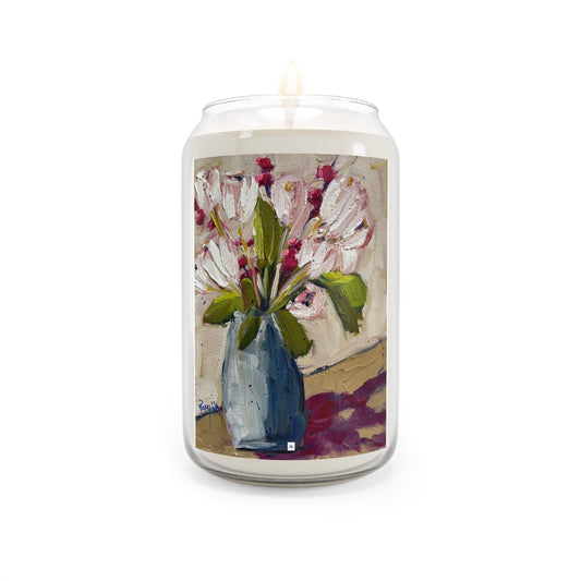 Scented Candle, 13.75oz-Tulips on the Table