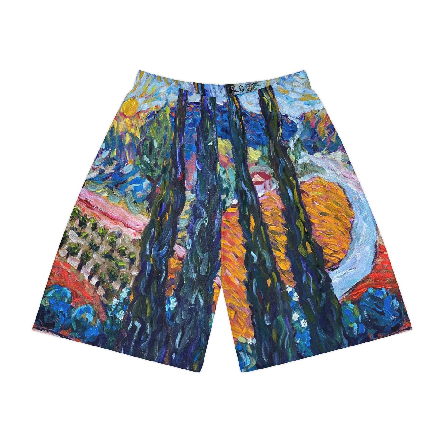 Men’s Sports Shorts -Sunny Cypresses-Temecula