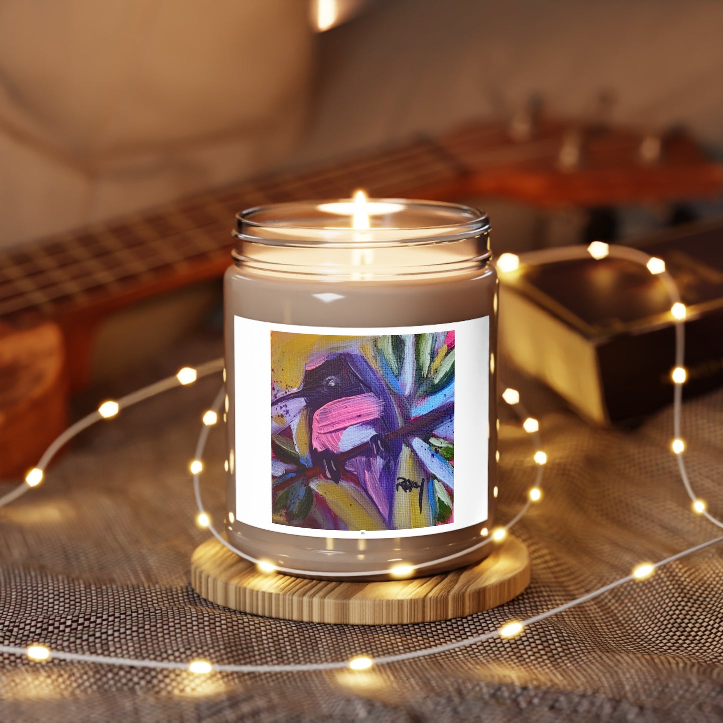 Scented Candle 9oz-Hazy Morning Hummingbird