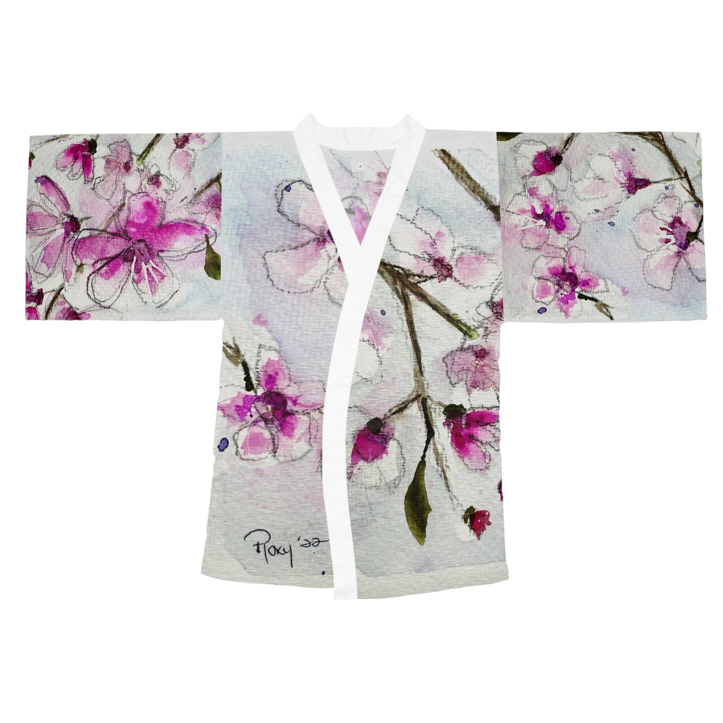 Kimono Robe - Beautiful Cherry Blossoms