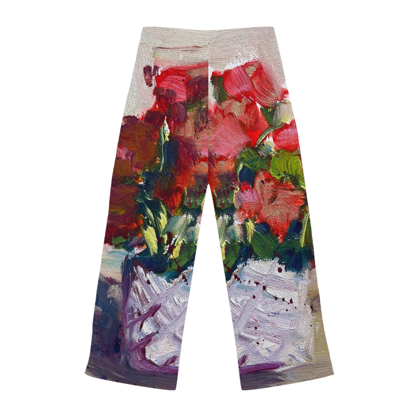 Pajama Pants - Basket Blooms- Women's Pajama Pants