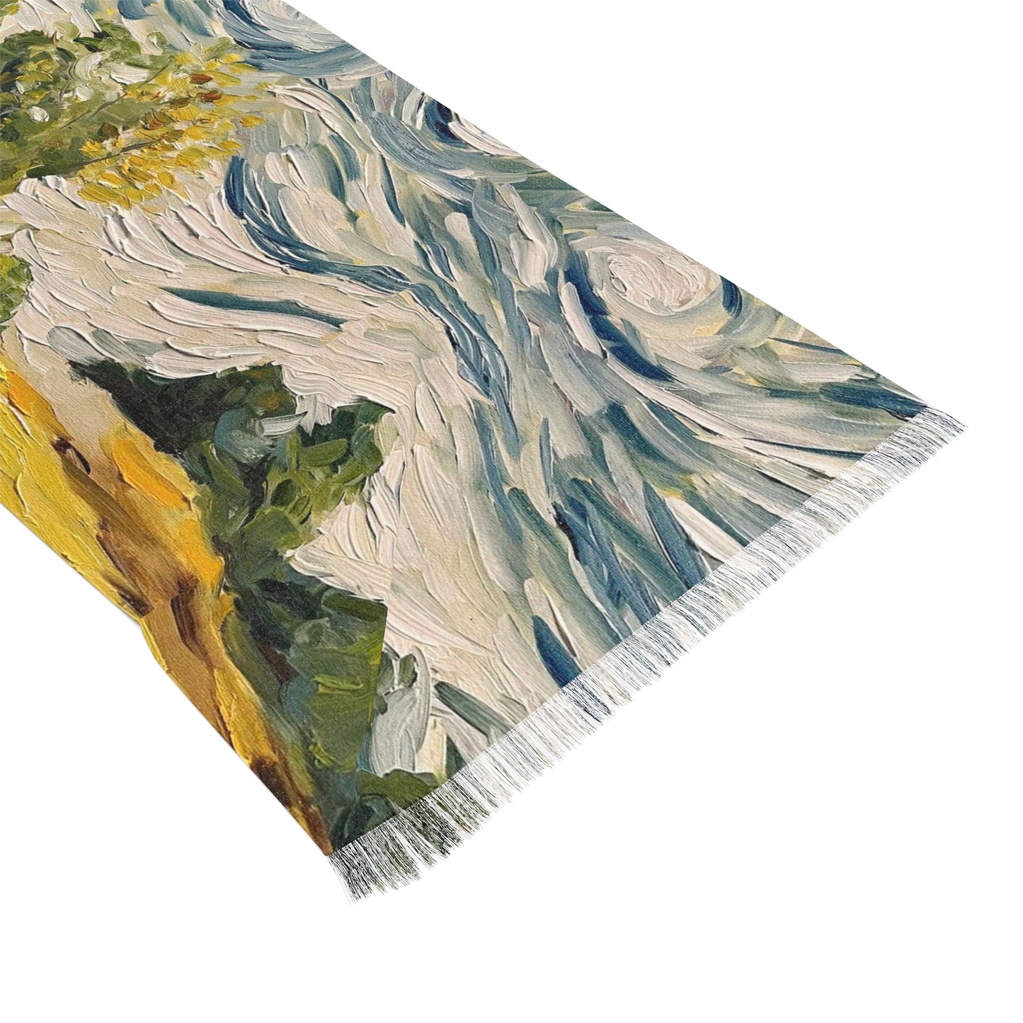 Colorful Scarf — Artistic Lightweight Neck Wrap-  Sunny Day