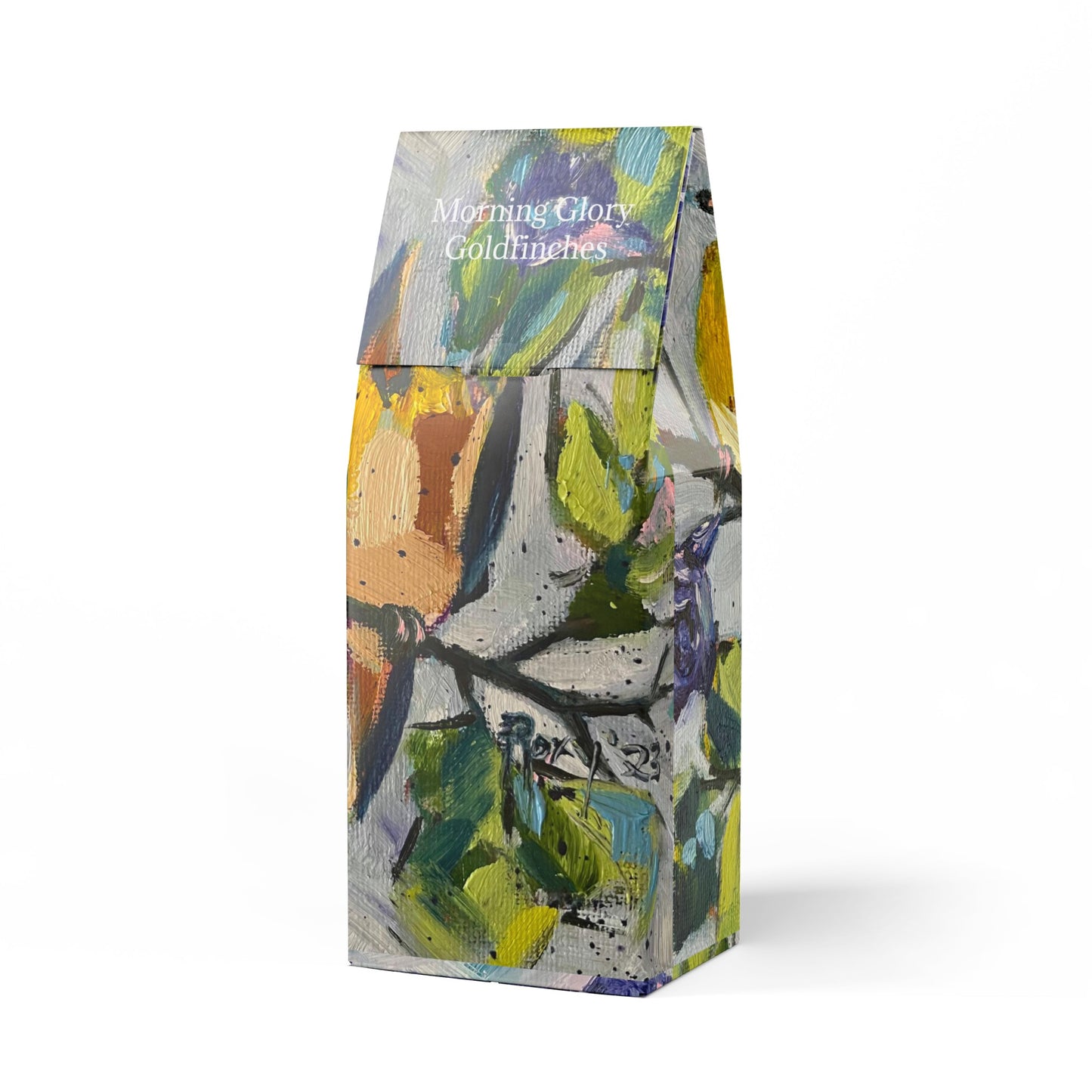 Morning Glory Goldfinches- Café tostado tostado, bolsa de 12,0 oz