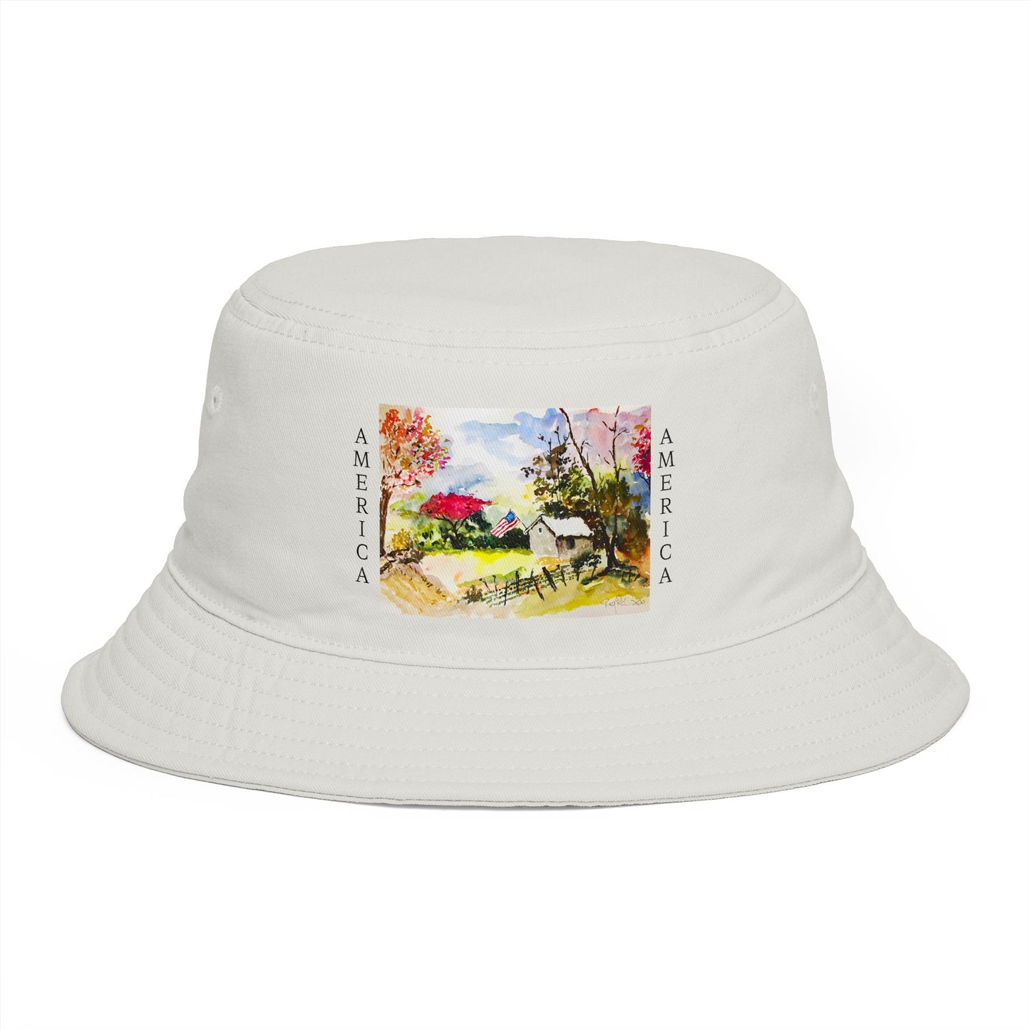 250th Birthday 'Land of the Free' Patriotic Bucket Hat — American Pride Commemorative