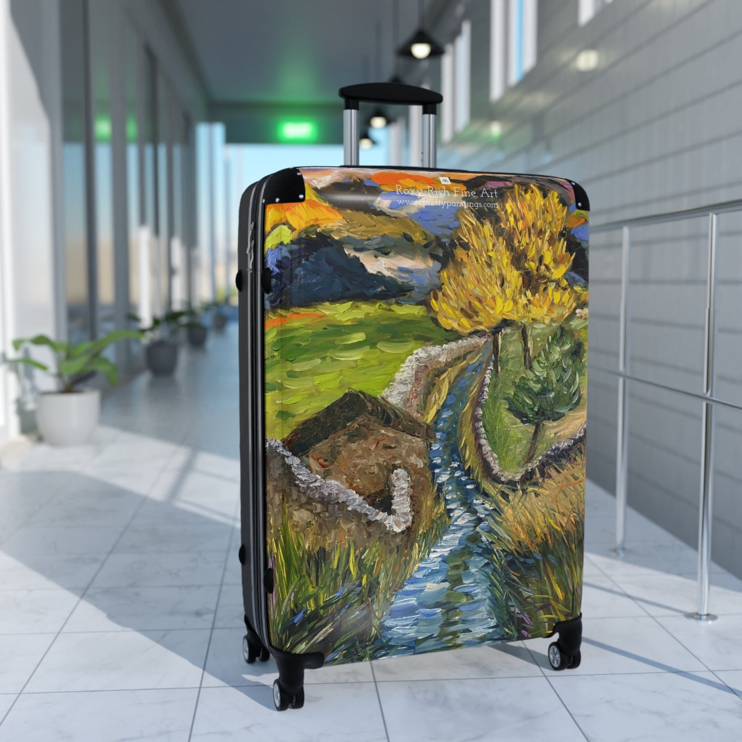"Yorkshire Dales" Carry on Suitcase (three sizes)