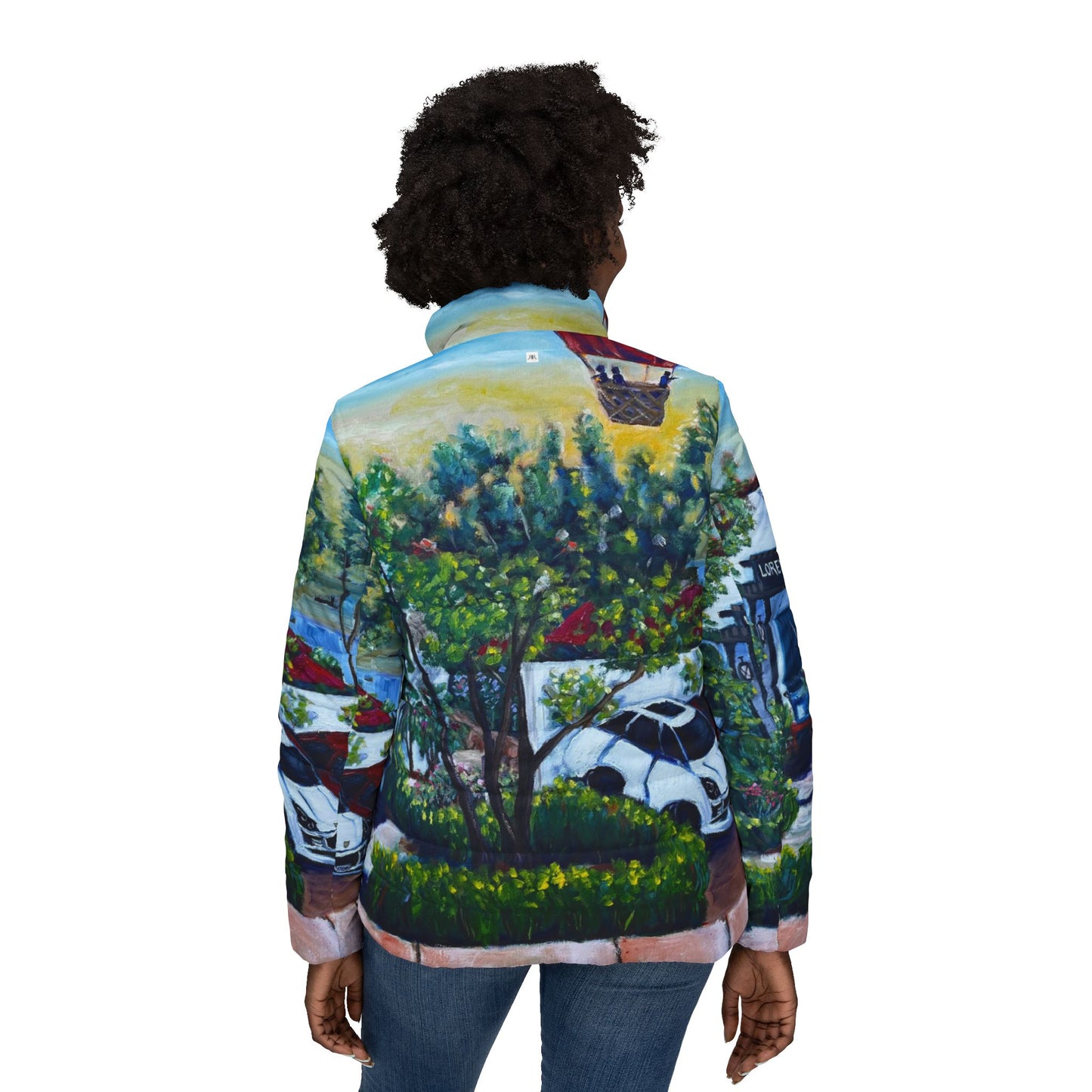 Women's Puffer Jacket - Roxy Rich Fine Art -Lorenzi Estate 2024