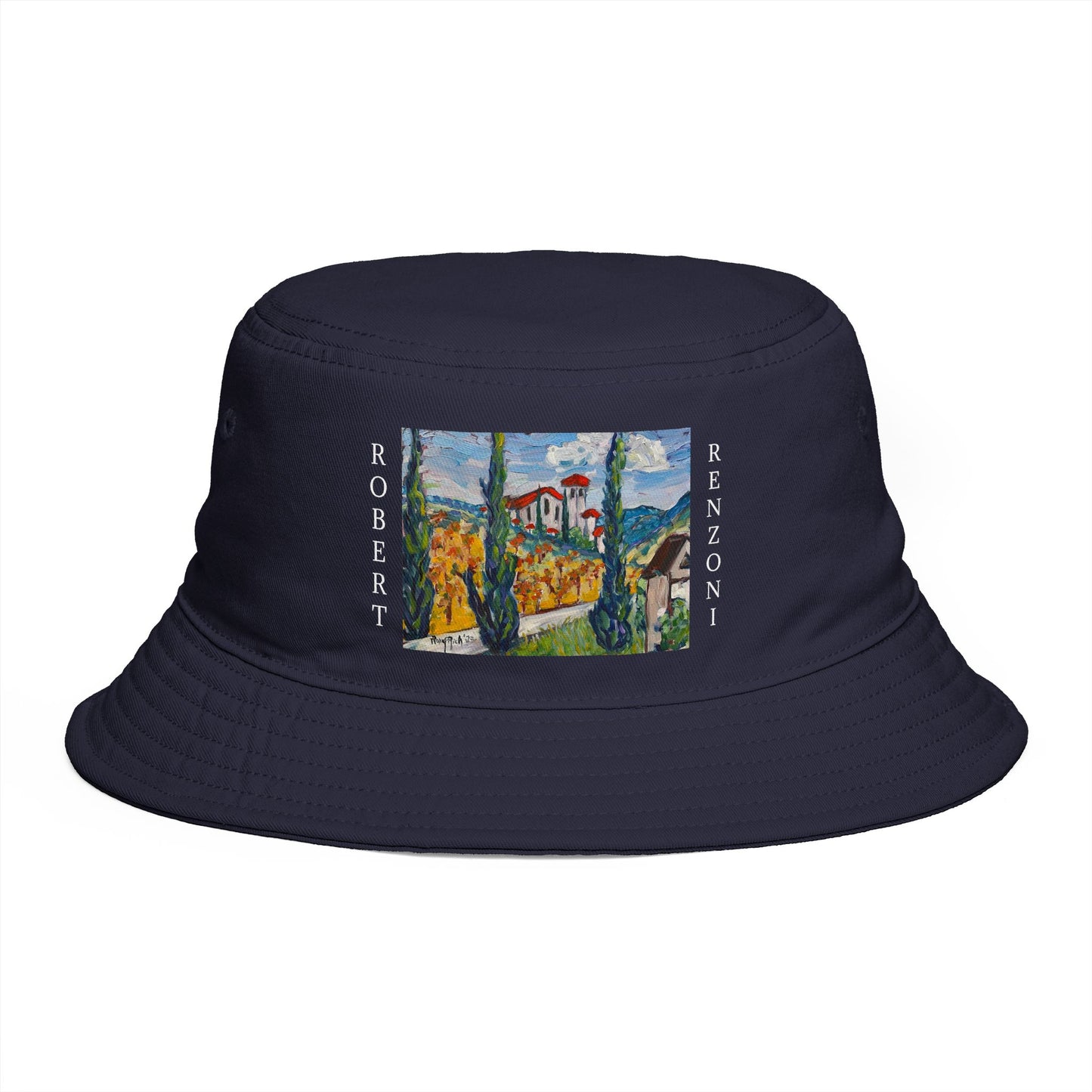 Roxy Rich Fine Art  Robert Renzoni - Bucket Hat — Stylish Durable Travel Hat