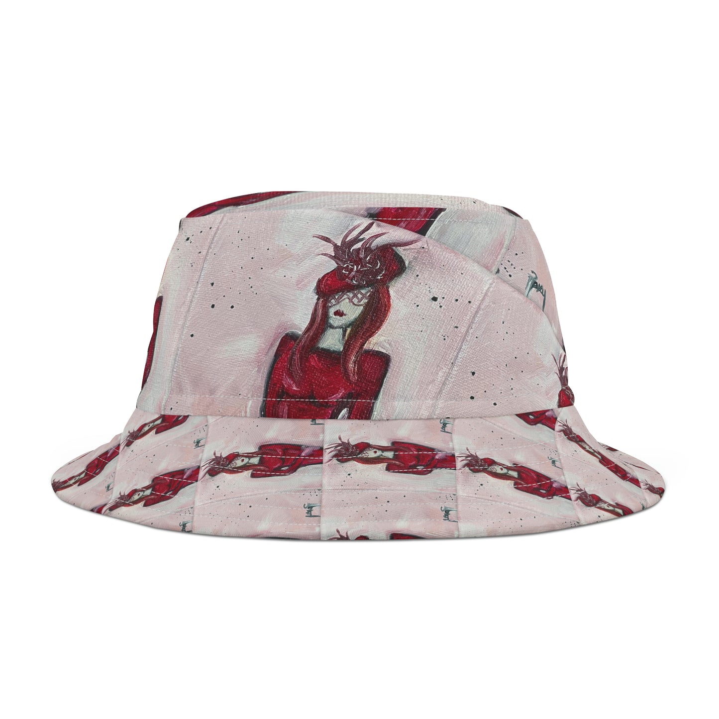 Fascinant avec un chapeau rouge