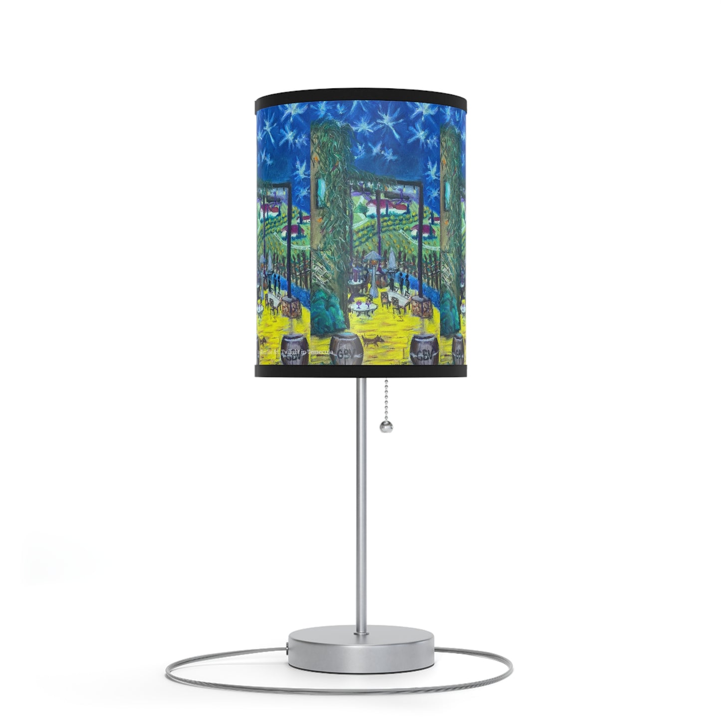 Twilight in Temecula GBV Lamp on a Stand, US|CA plug