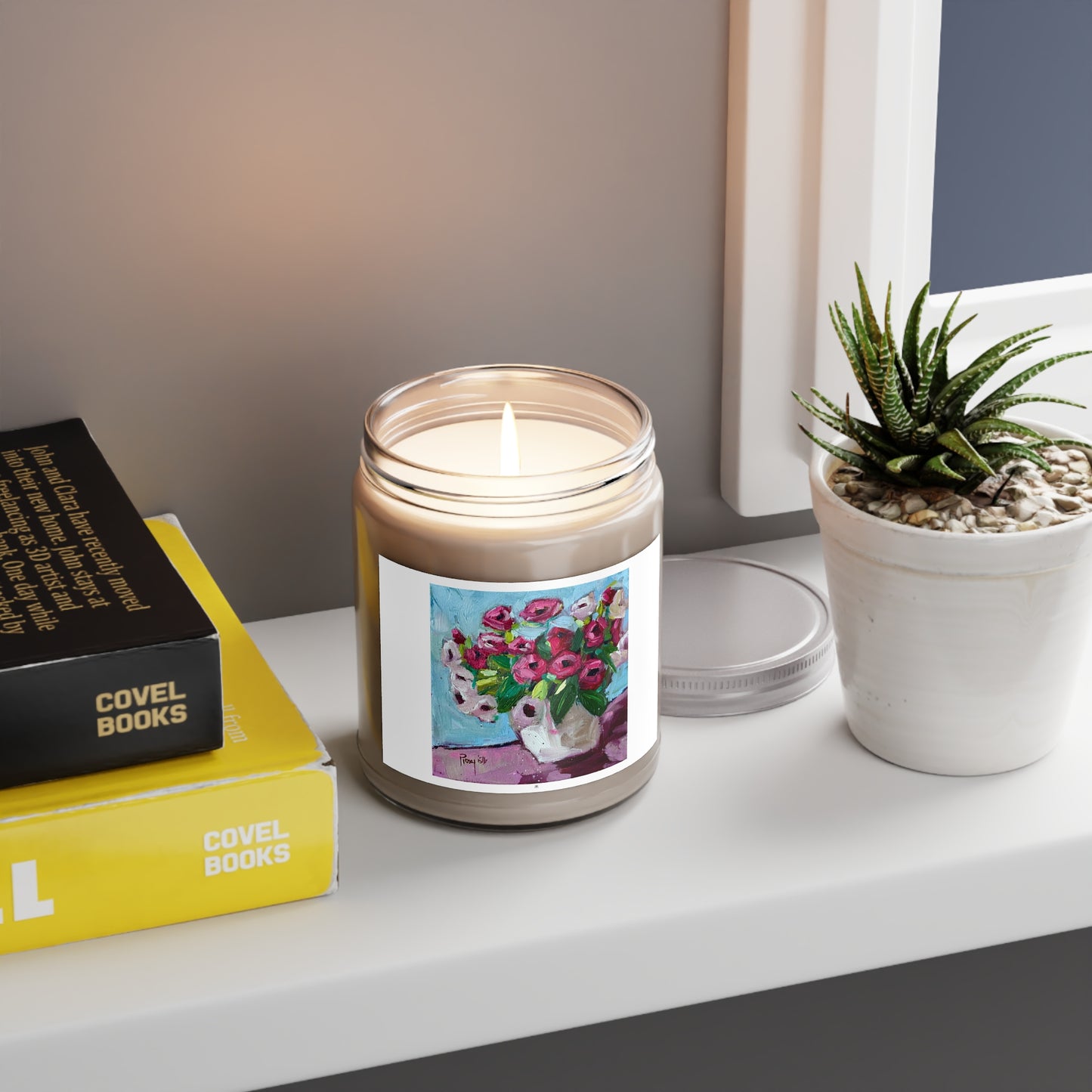 Scented Candle 9oz-Blushing Blooms
