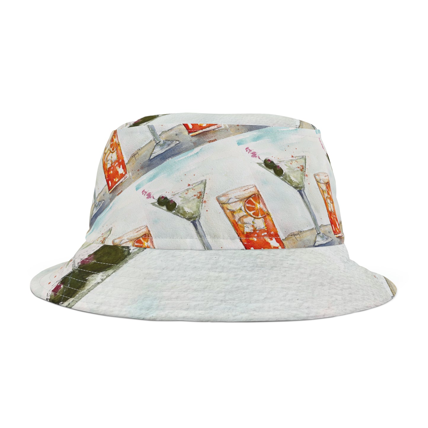 Beach Cocktails Bucket Hat