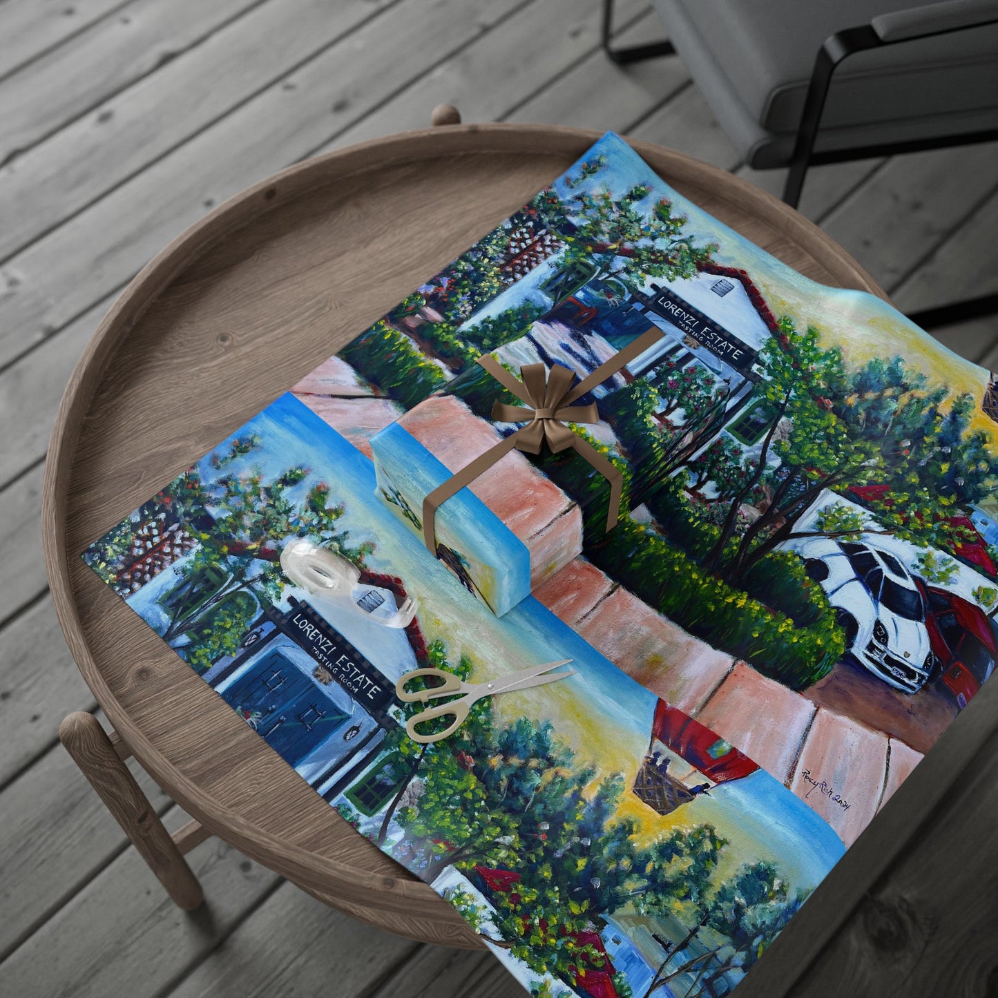 Wrapping Papers-Lorenzi Estate Tasting Room 2024