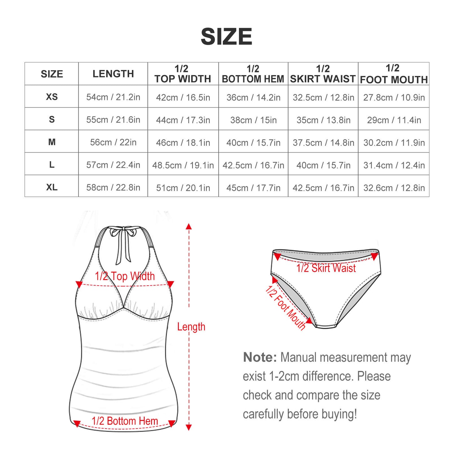Haute Couture Hummingbird Slim Fit Tankini Split Swimsuit