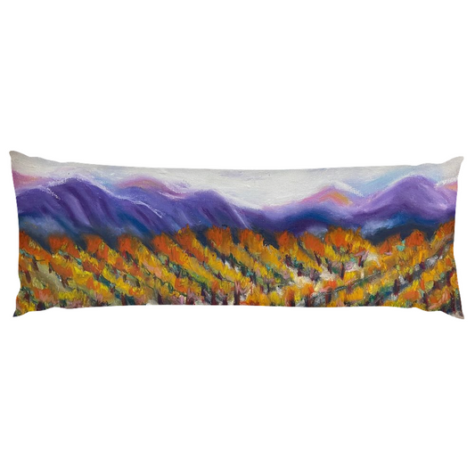 Misty Vines Wine Country Body Pillow