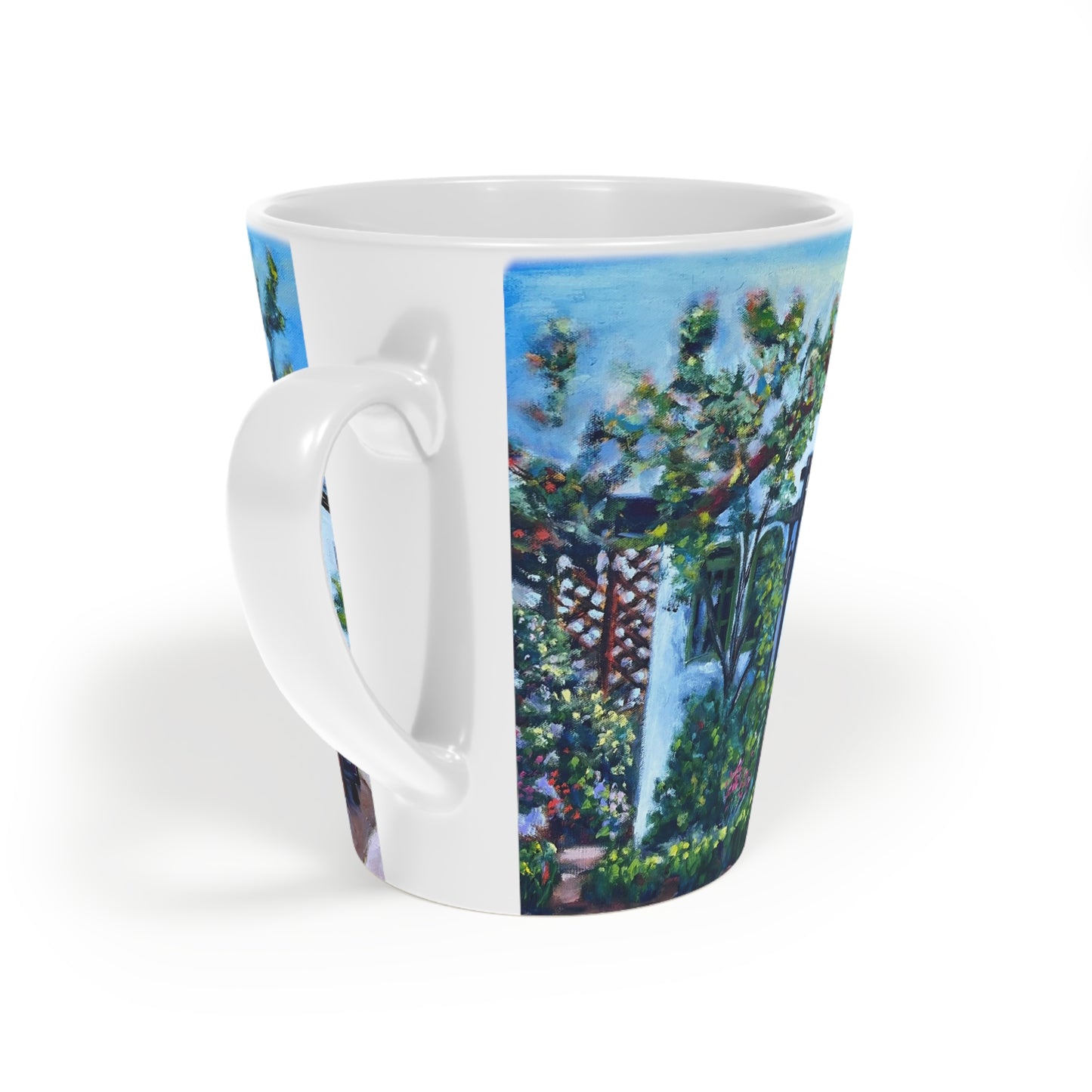 Latte Mug, 12oz-Lorenzi Estate 2024