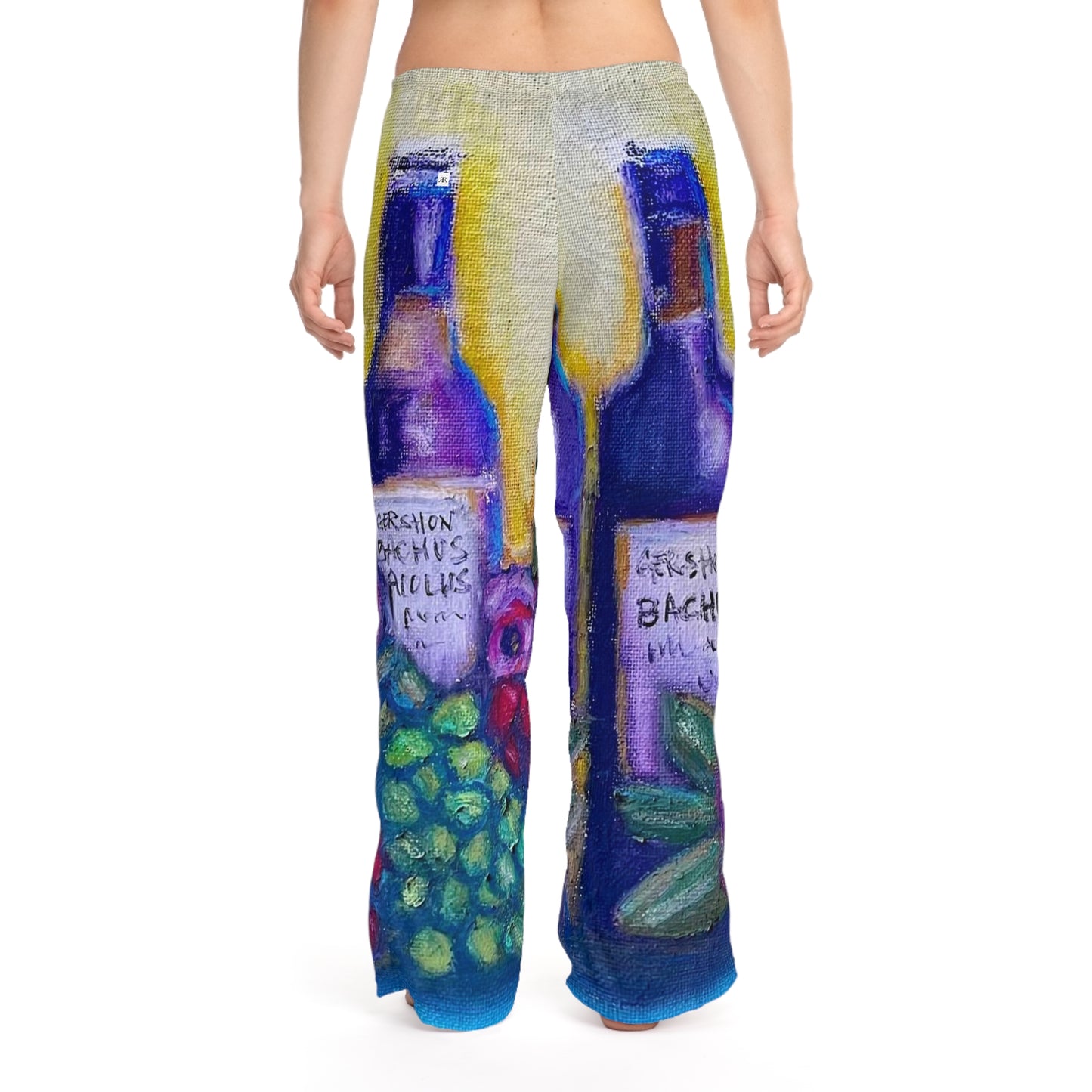 Pajama Pants - GBV Wine and Roses- Women's Pajama Pants