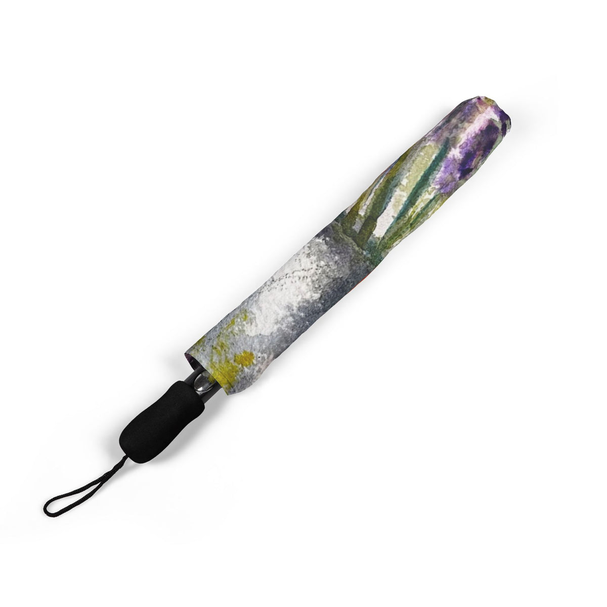Umbrella-  Lavender in a Silver Bucket