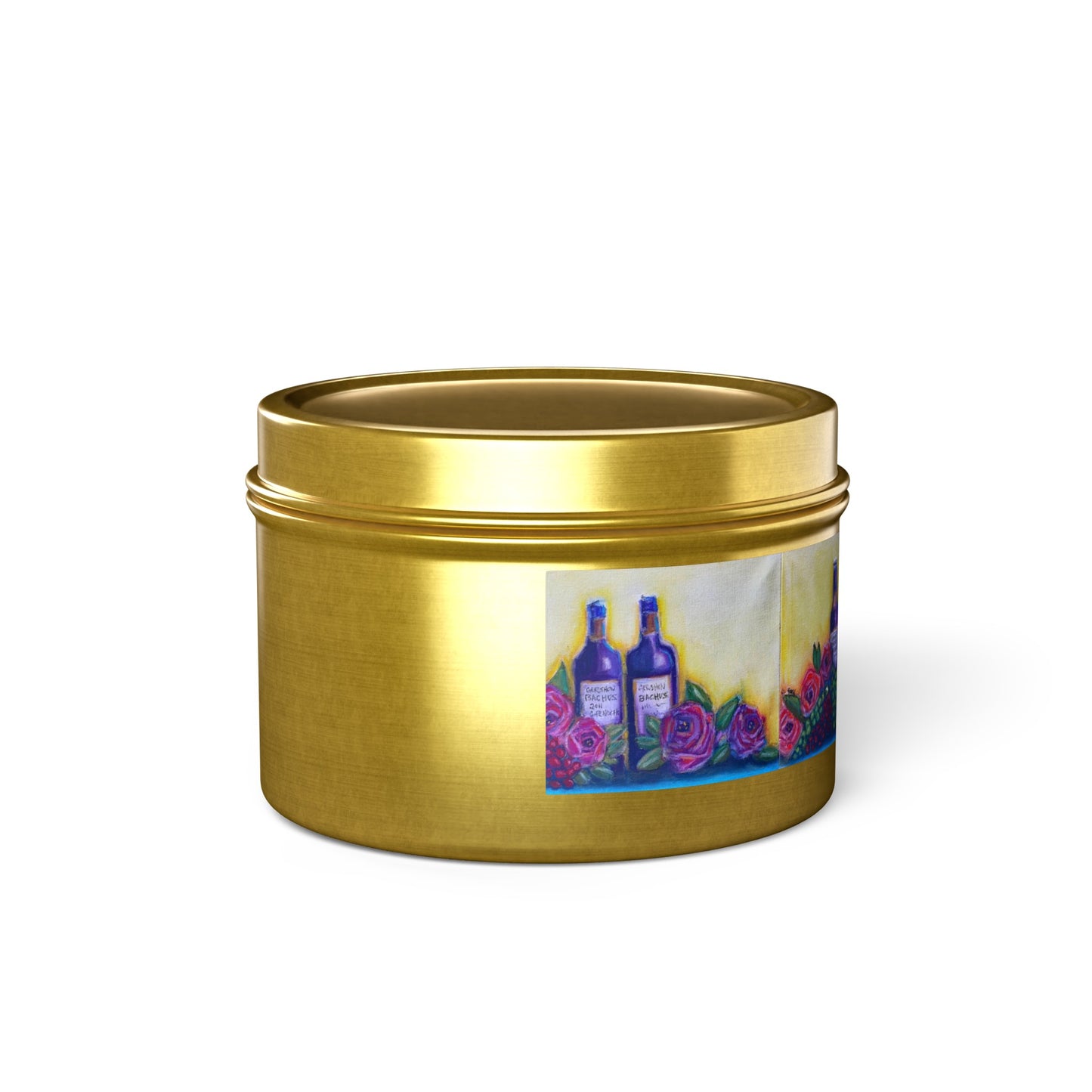 GBV Wine and Roses Tin Candle