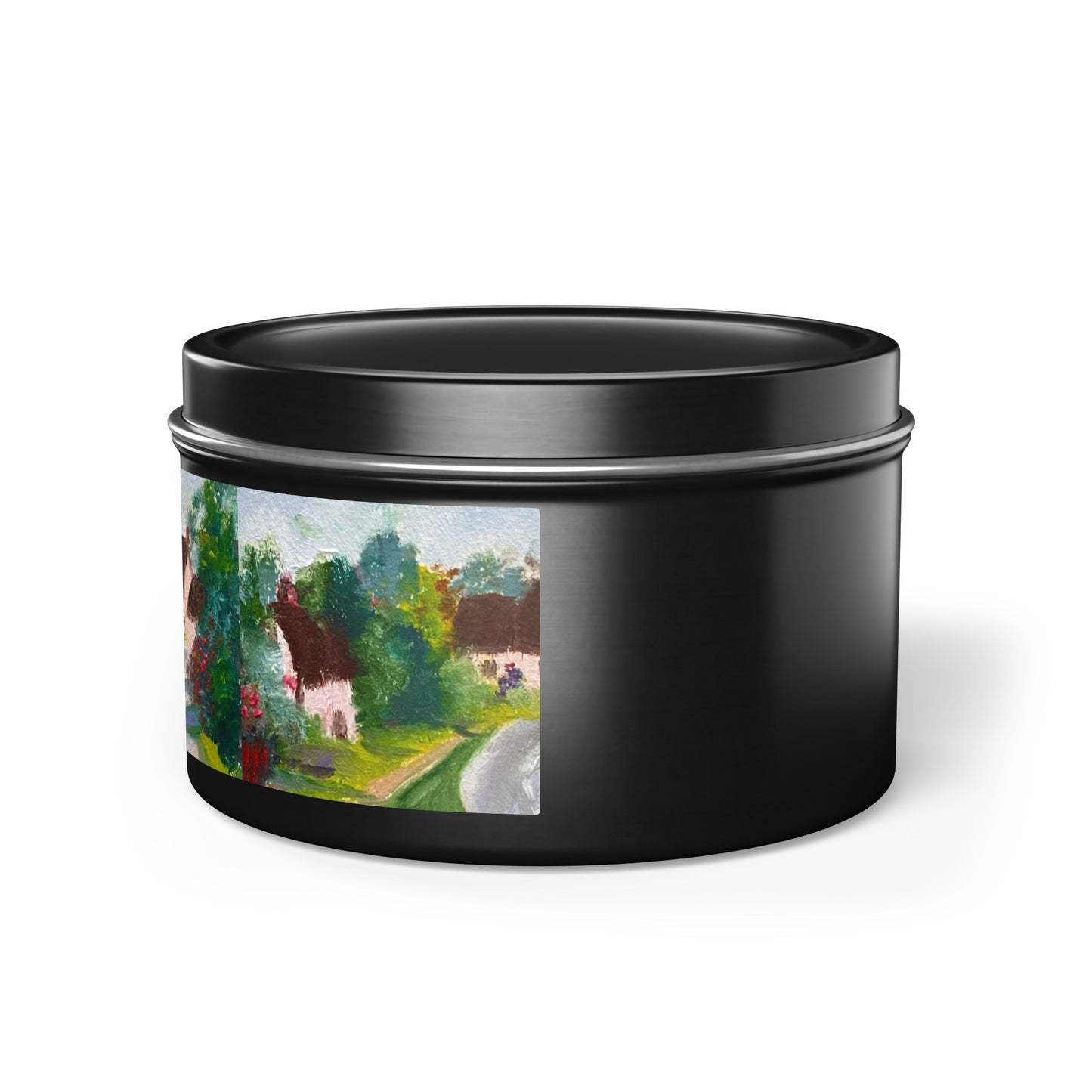 Little Cotswolds Village Tin Candle