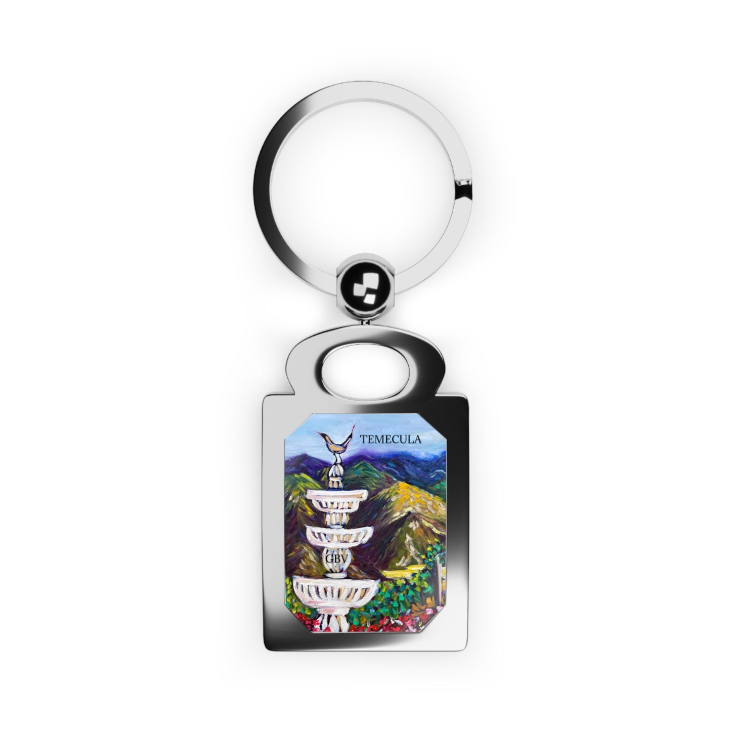 GBV Fountain Vista Temecula Rectangle Photo Keyring