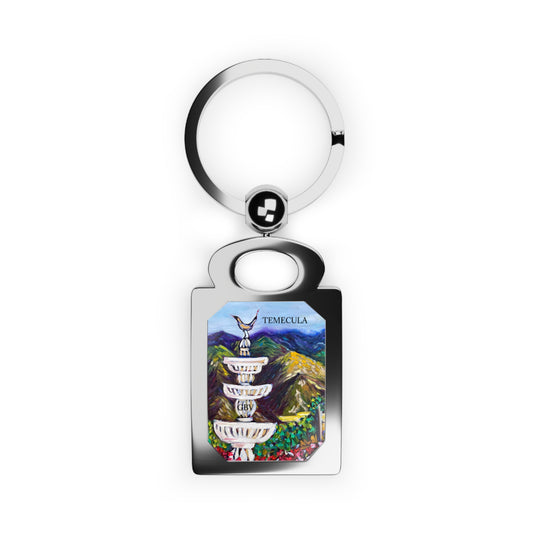 GBV Fountain Vista Temecula Rectangle Photo Keyring